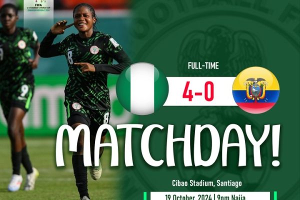 Flamingos Thrash Ecuador 4-0 in U-17 Women’s World Cup Showdown